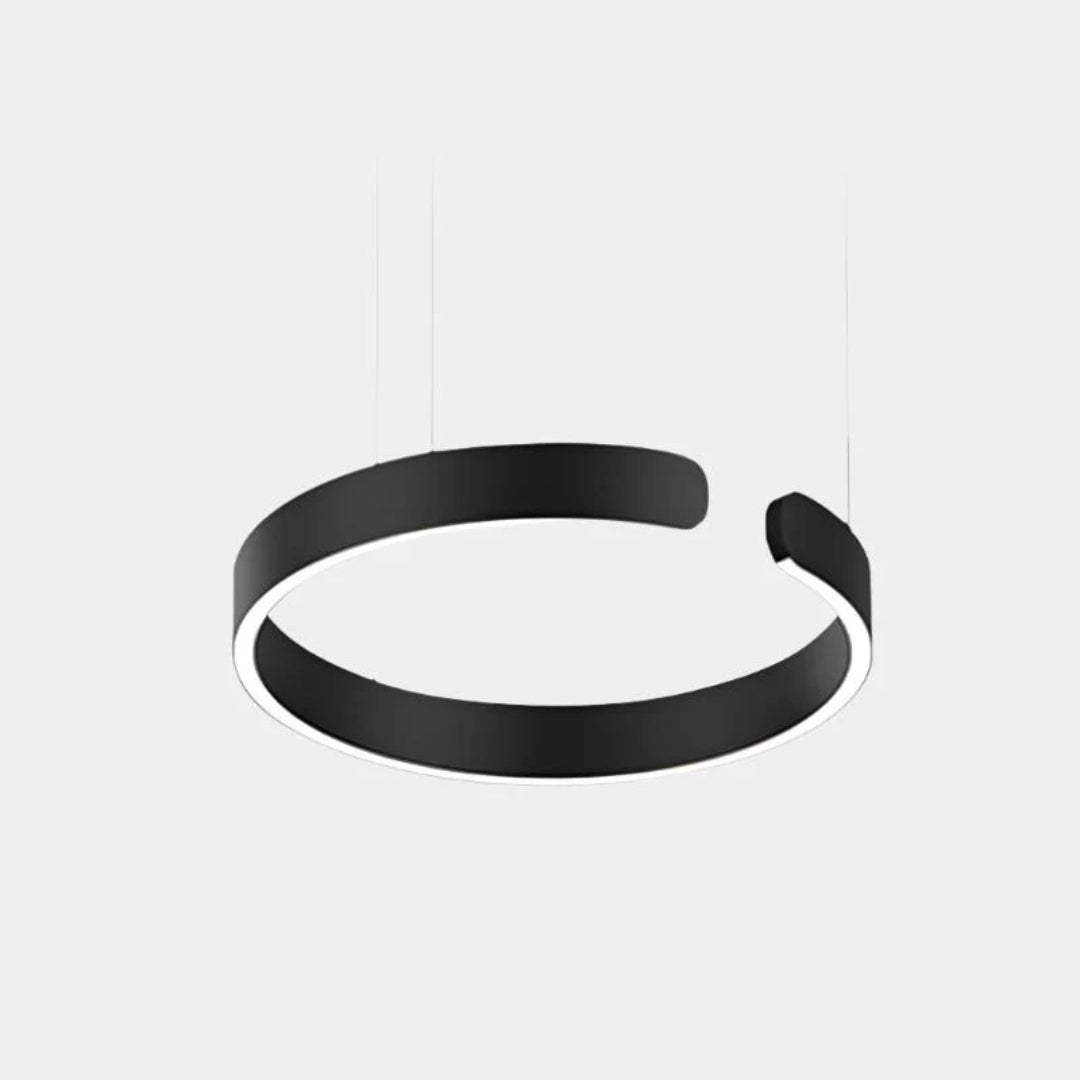 Cirkelvormige LED metalen hanglamp