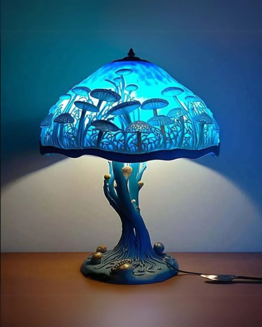 Bohemian hars tafellamp