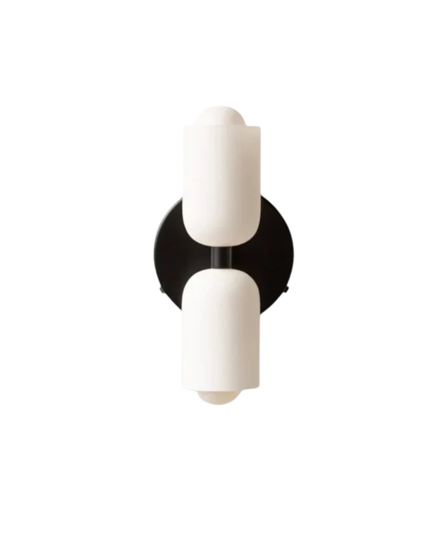 Moderne dubbele wandlamp