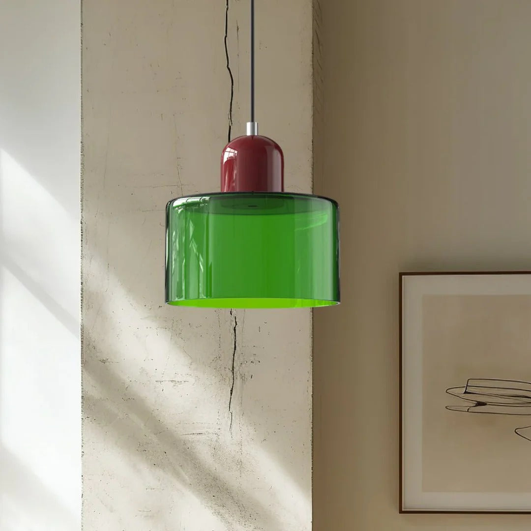 Nordische metalen retro hanglamp