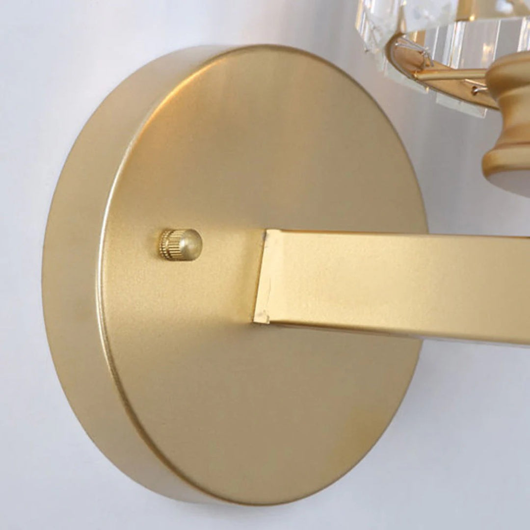 Industriële Glazen Wandlamp