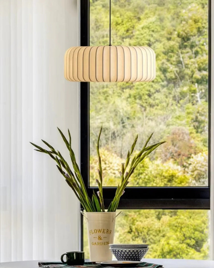 Scandinavische stoffen hanglamp