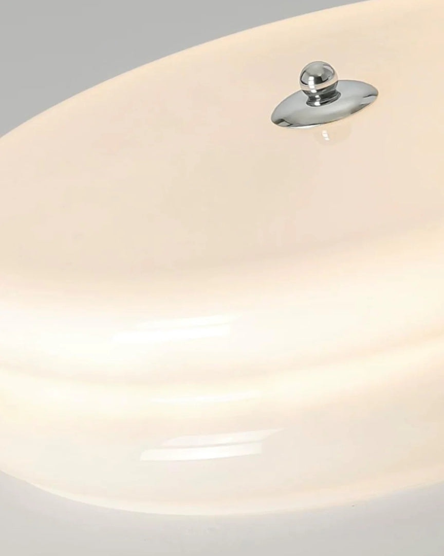 Vintage glazen plafondlamp