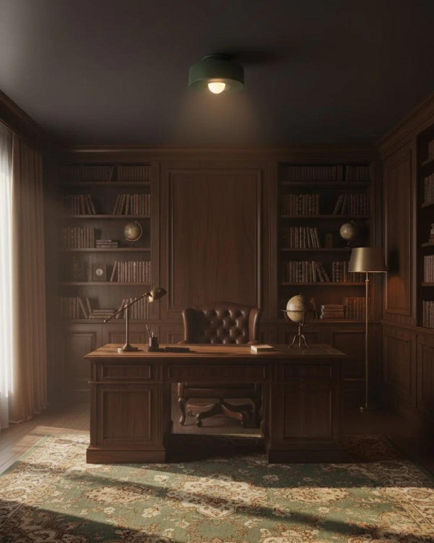 Contemporaine hars plafondlamp