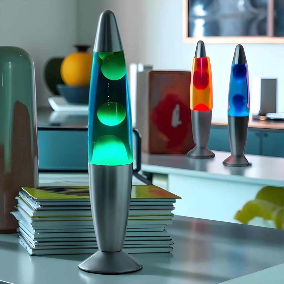 Retro Kleurveranderende Lavalamp