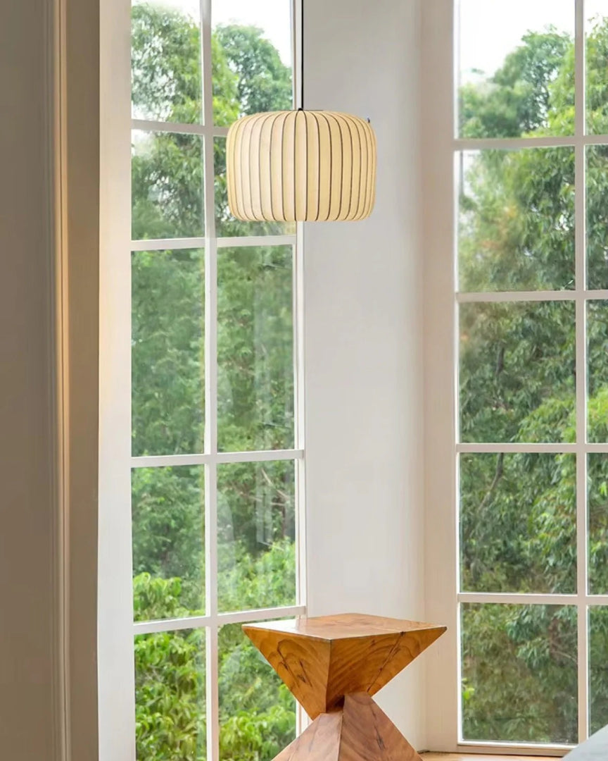 Scandinavische stoffen hanglamp