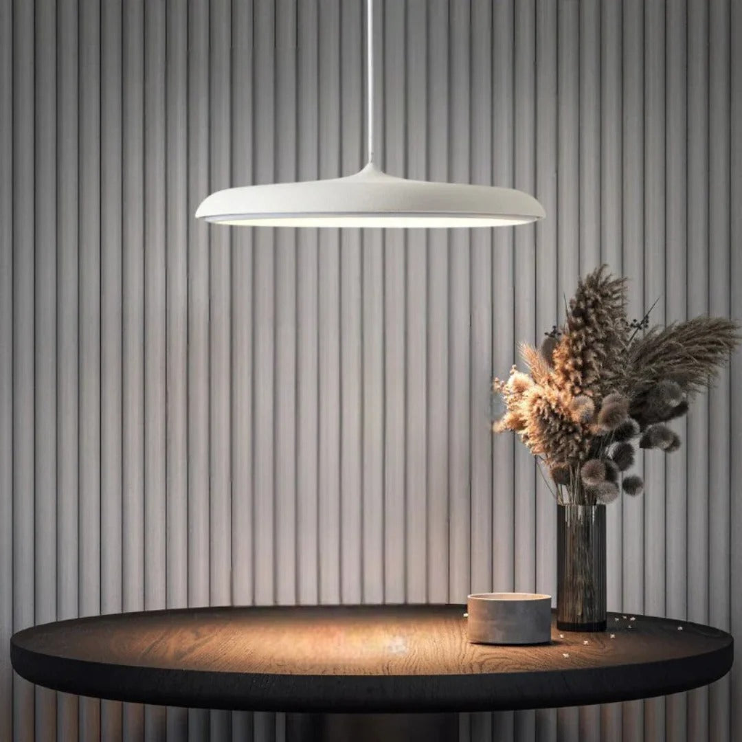 Minimalistische Ronde Metalen Hanglamp