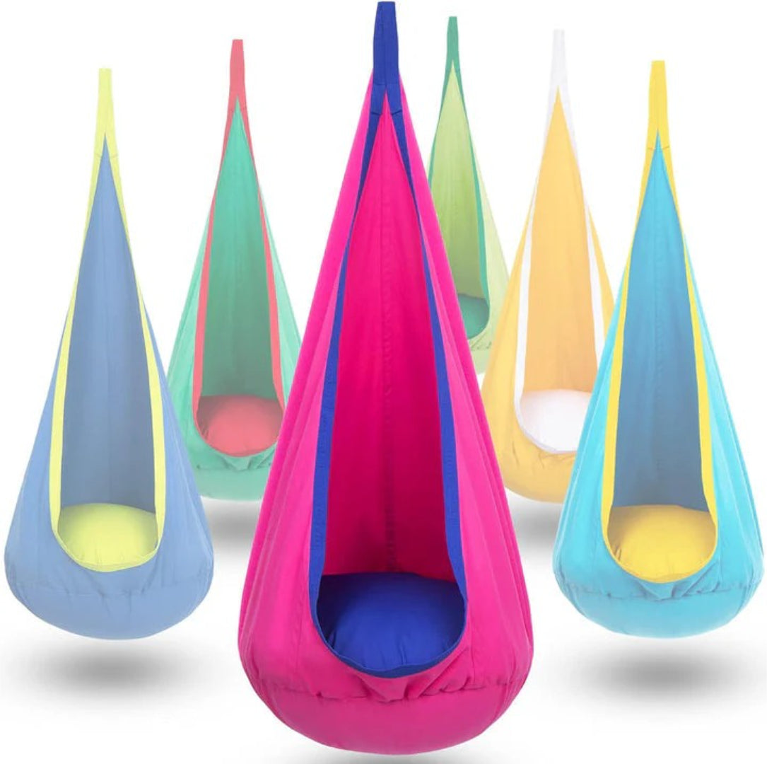 Hangende stoffen kinderswing