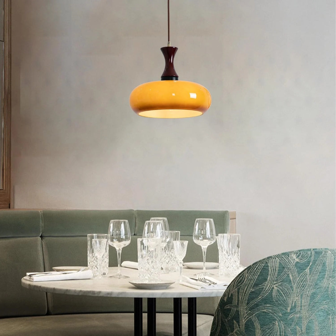 Retro ovale hanglamp