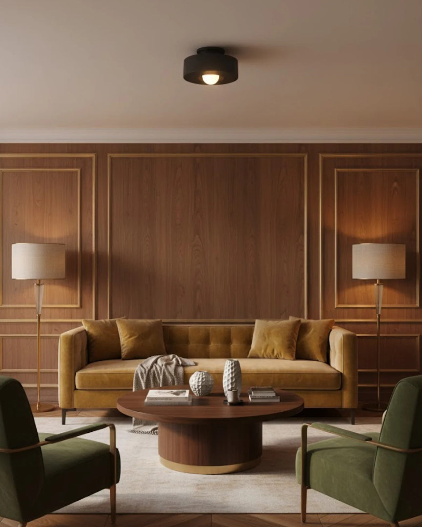 Contemporaine hars plafondlamp
