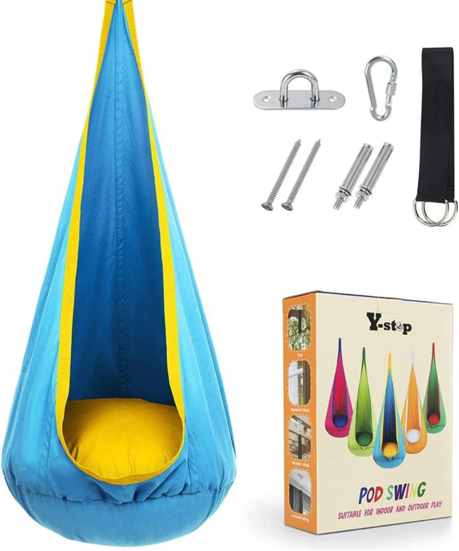 Hangende stoffen kinderswing
