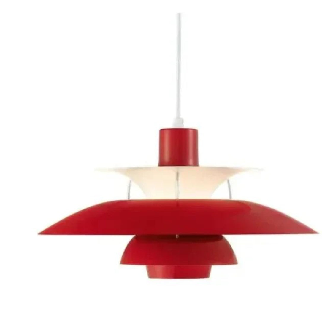 Hedendaagse Gelaagde Metalen Hanglamp