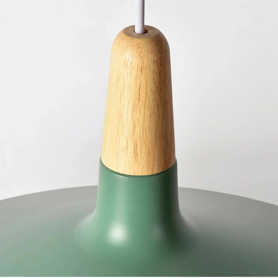 Scandinavische Houten Hanglamp
