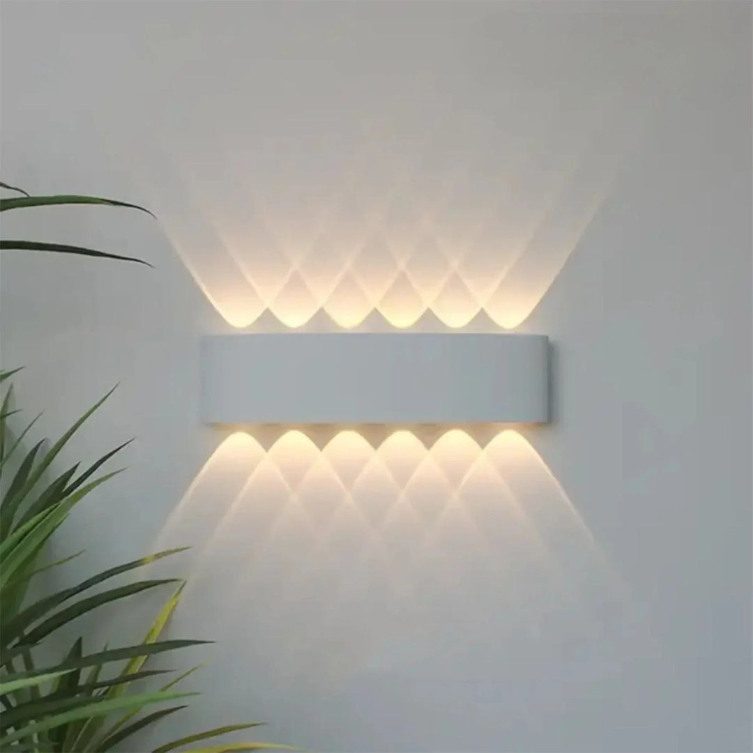 Minimalistische Metalen Wandlamp