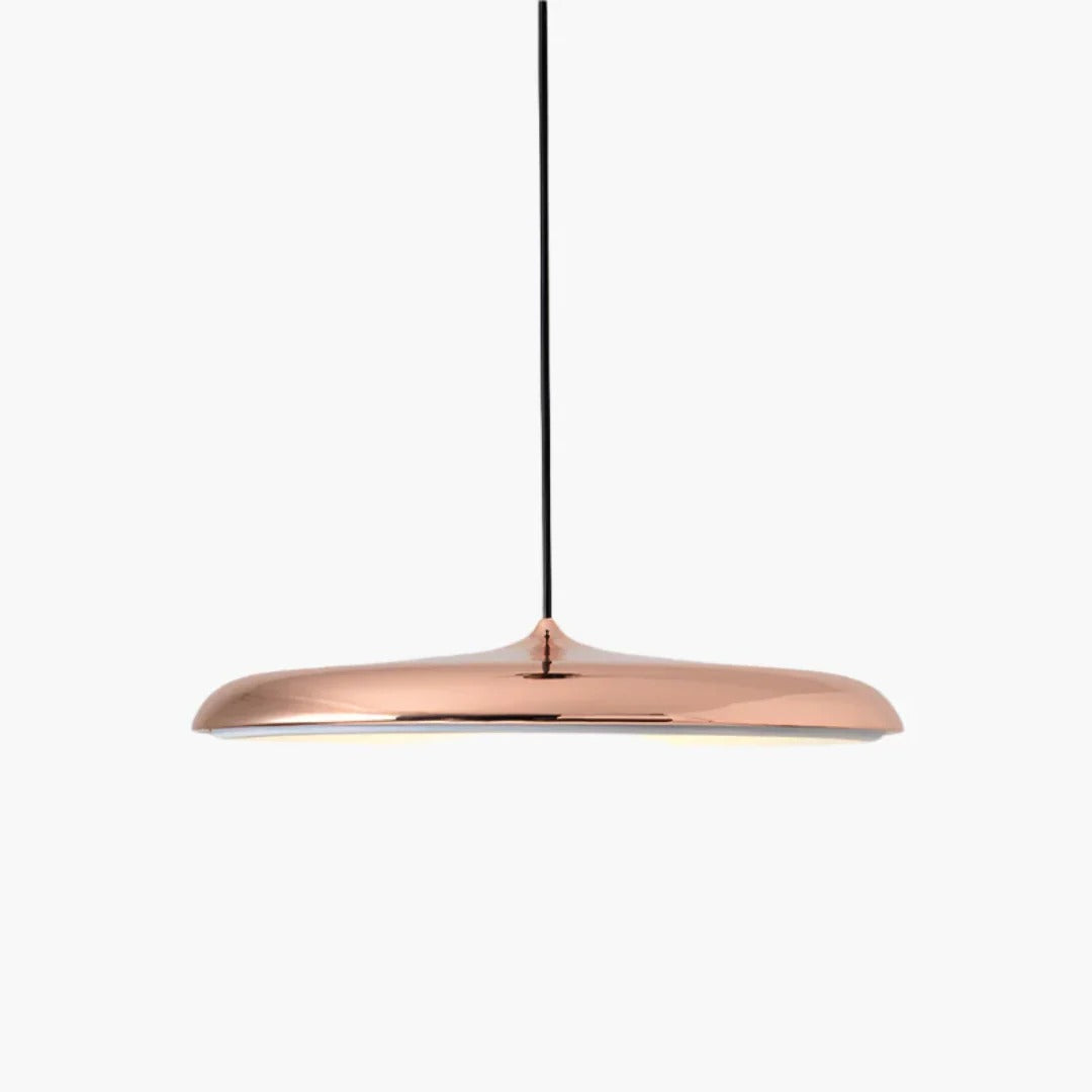 Minimalistische Ronde Metalen Hanglamp