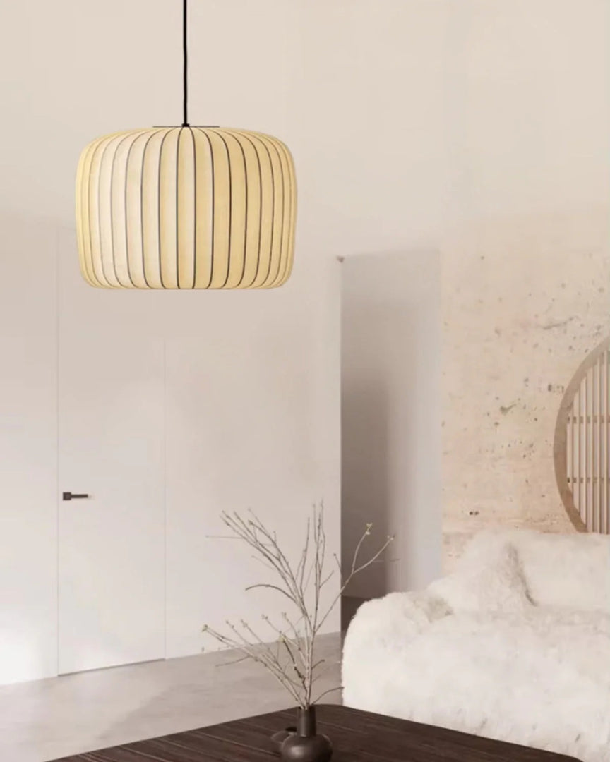 Scandinavische stoffen hanglamp