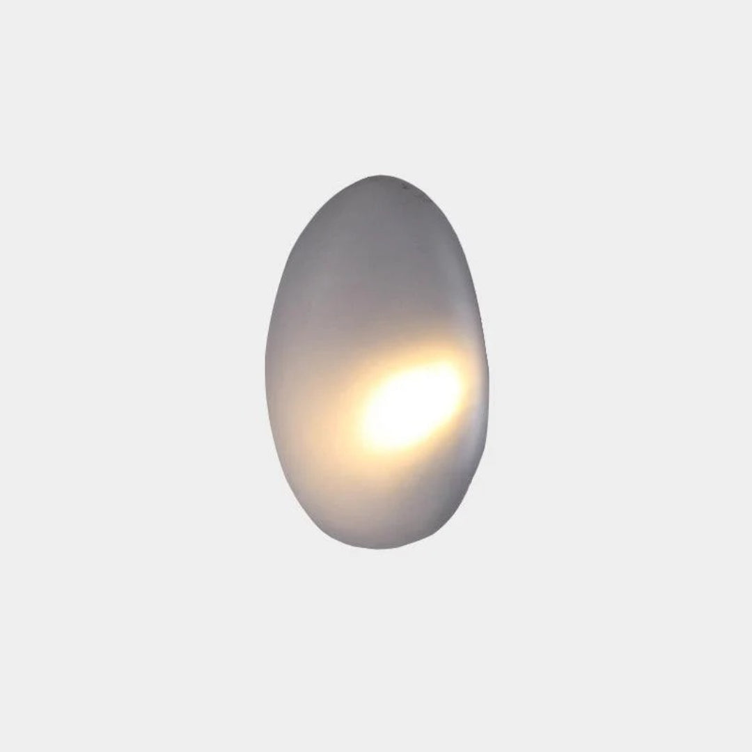 Ovale Glazen Wandlamp