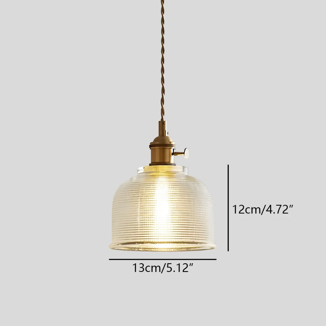 Klassieke Glazen Hanglamp