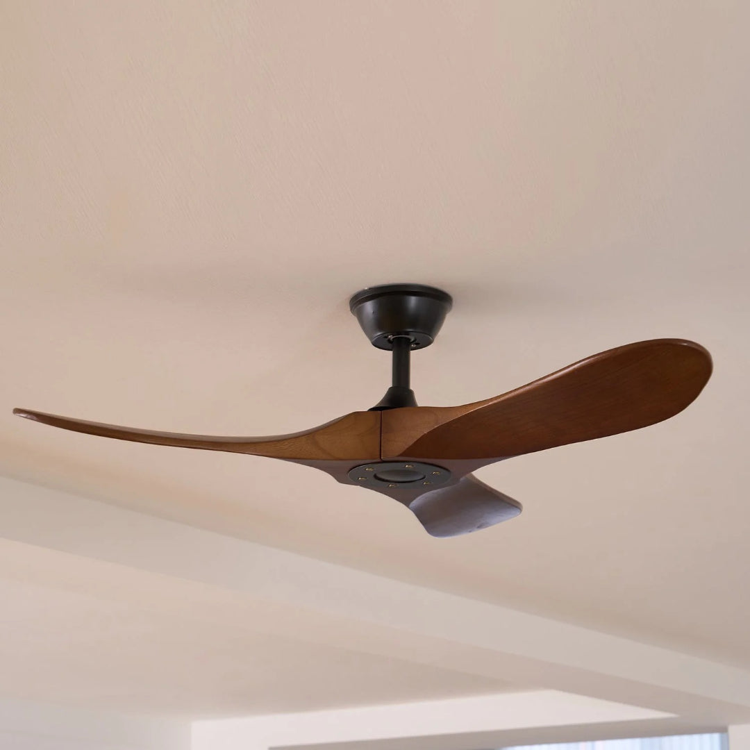 Moderne houten plafondventilator