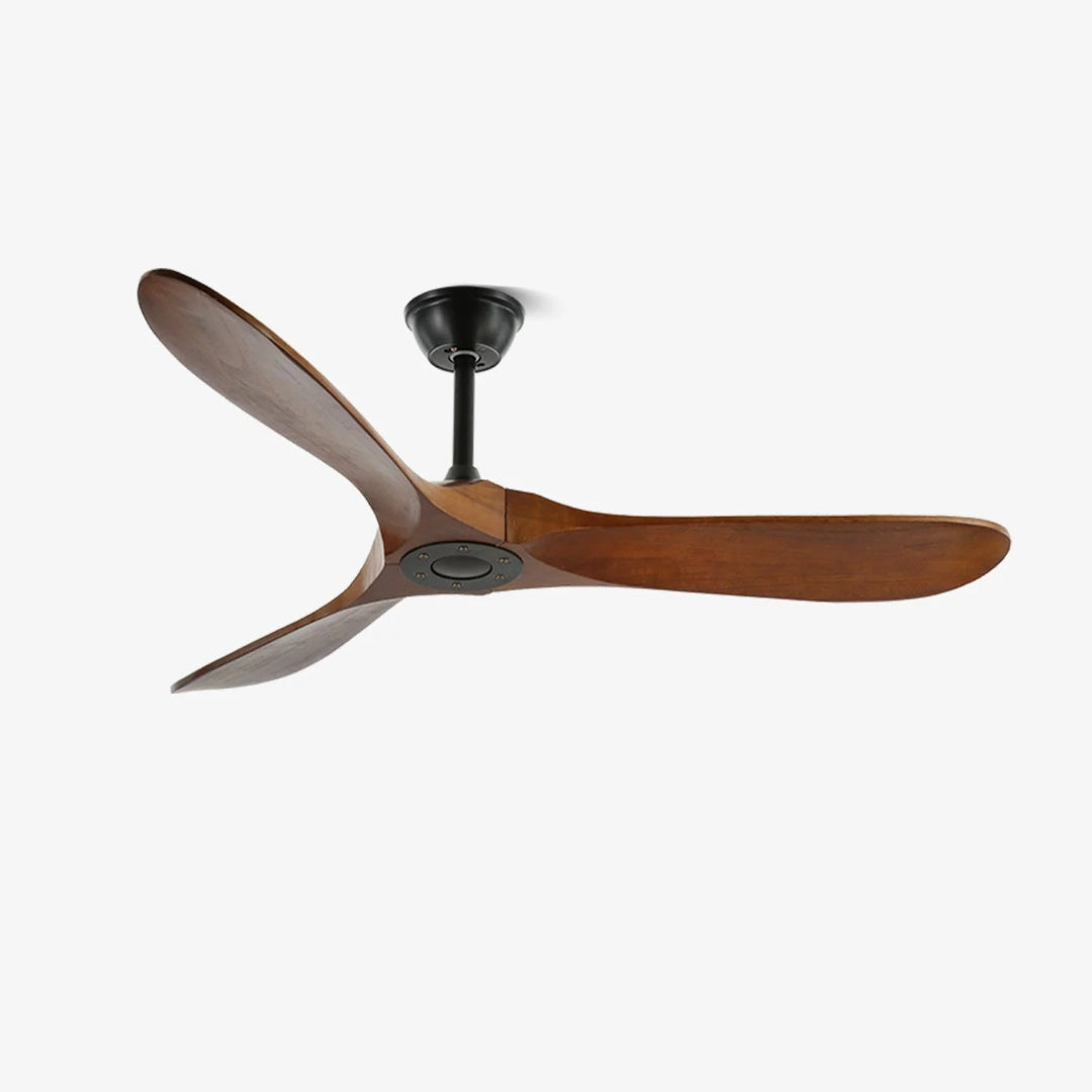 Moderne houten plafondventilator