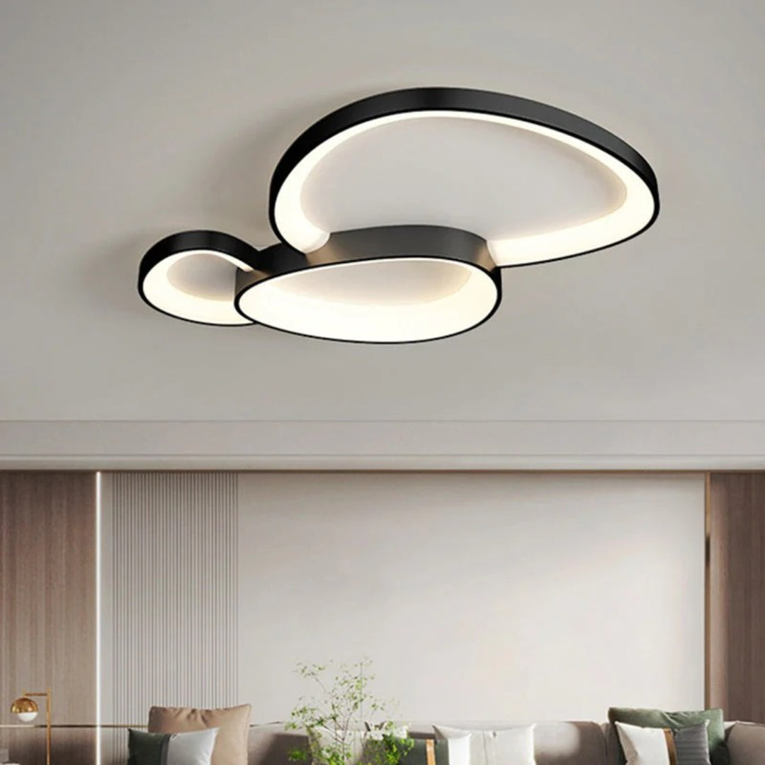 Minimalistische Ovale LED Plafondlamp