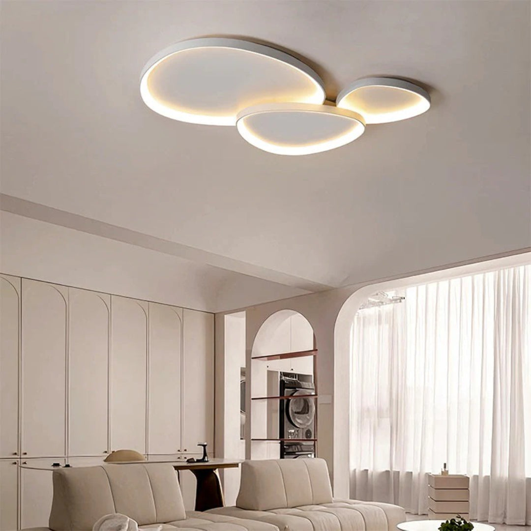 Minimalistische Ovale LED Plafondlamp