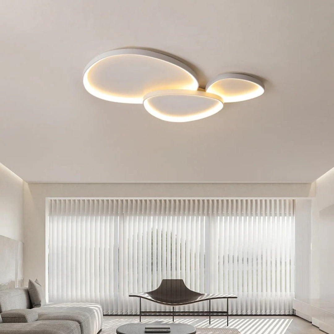 Minimalistische Ovale LED Plafondlamp