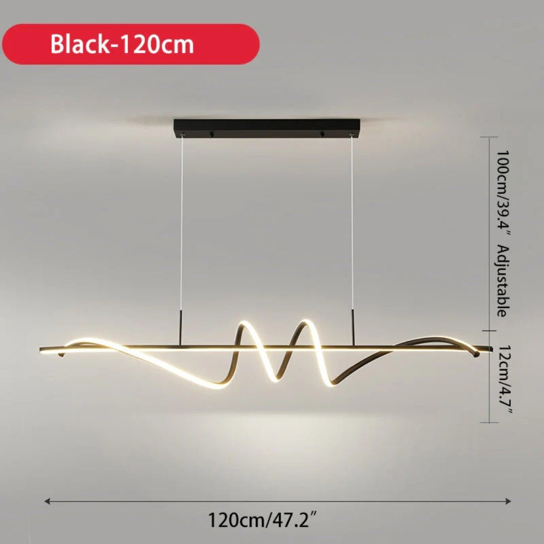 Moderne Golvende LED Hanglamp