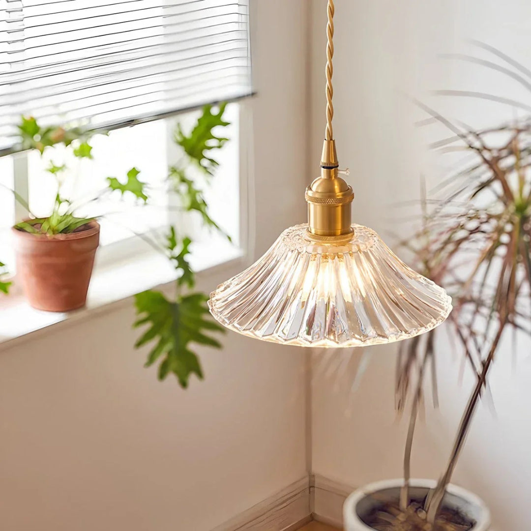 Klassieke Glazen Hanglamp