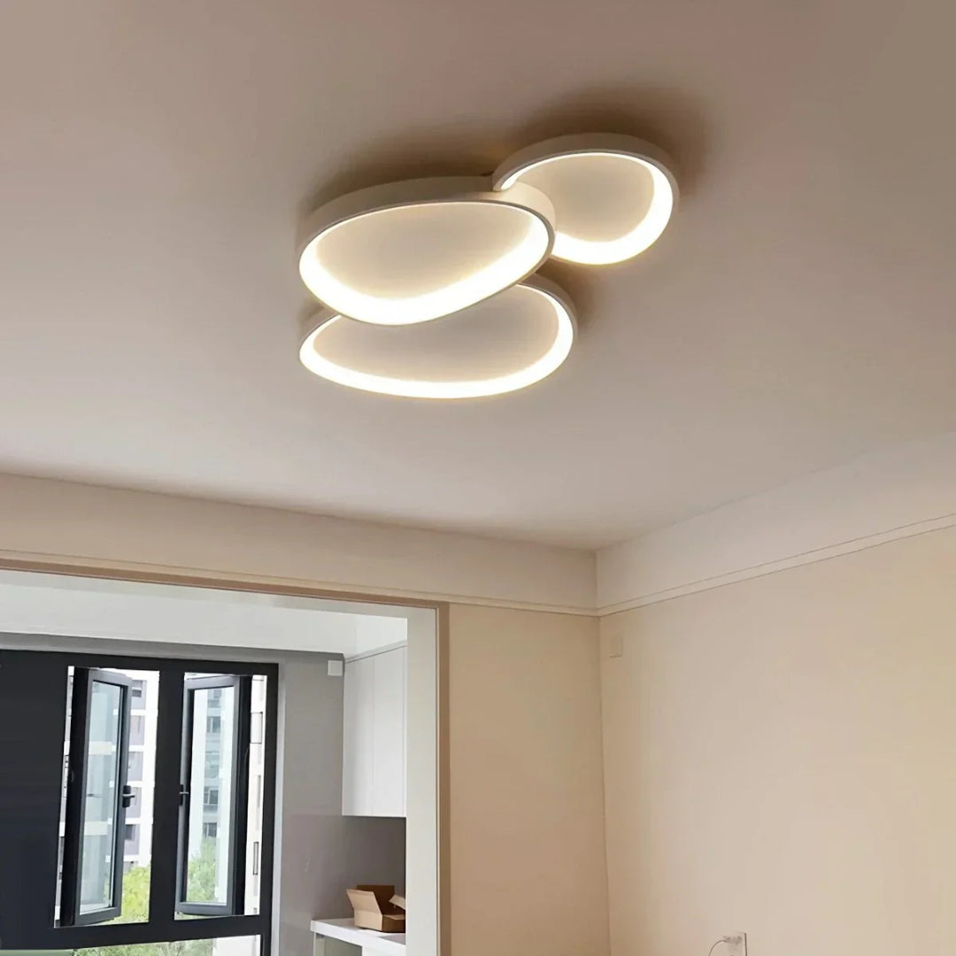 Minimalistische Ovale LED Plafondlamp