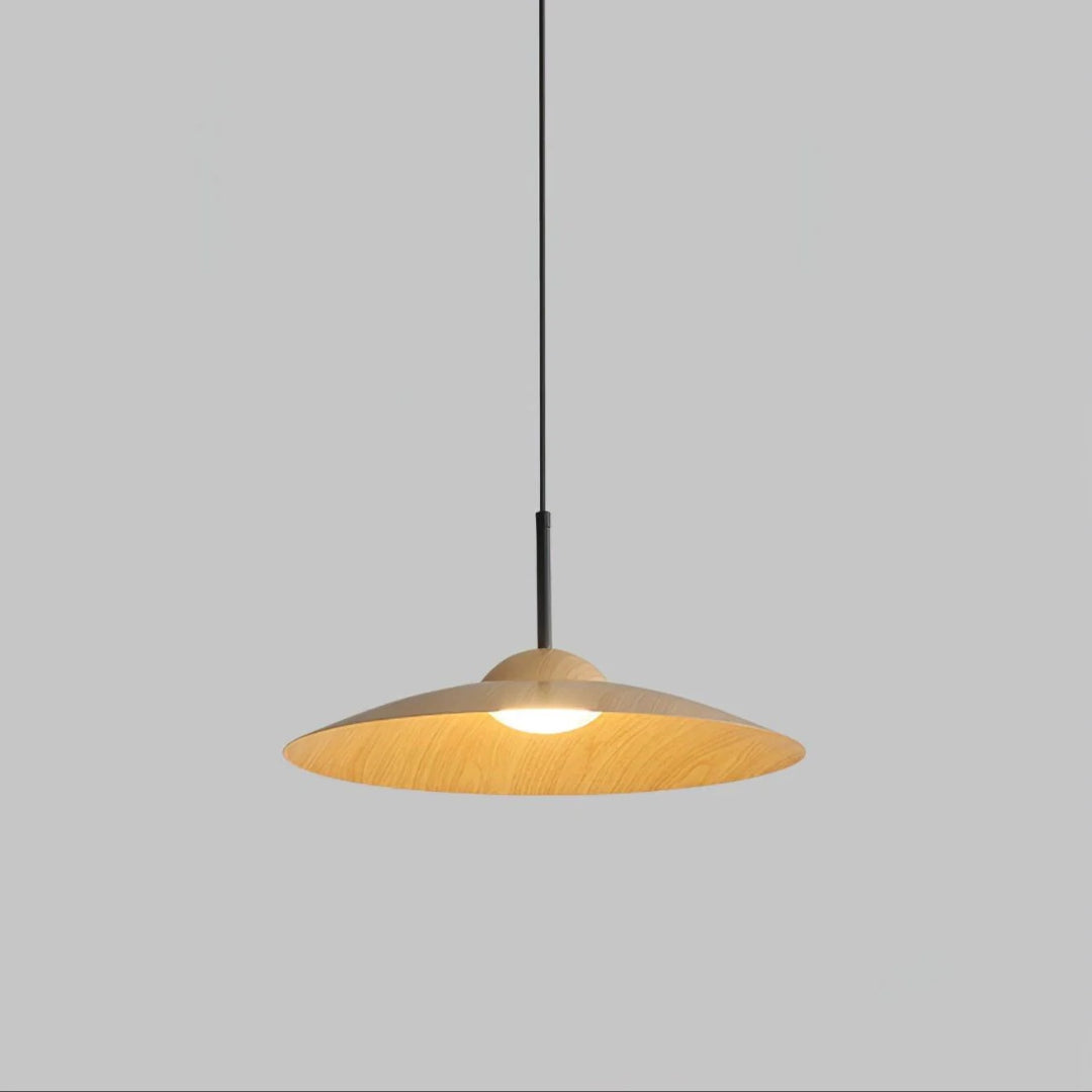 Japandi Houten Hanglamp