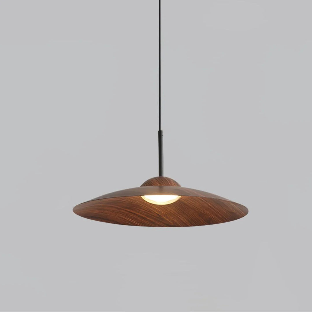 Japandi Houten Hanglamp
