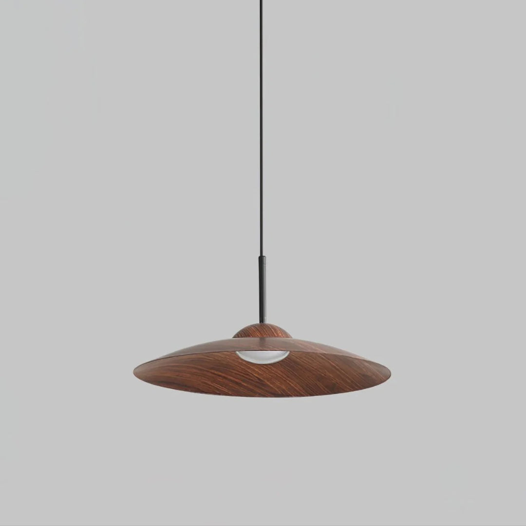 Japandi Houten Hanglamp