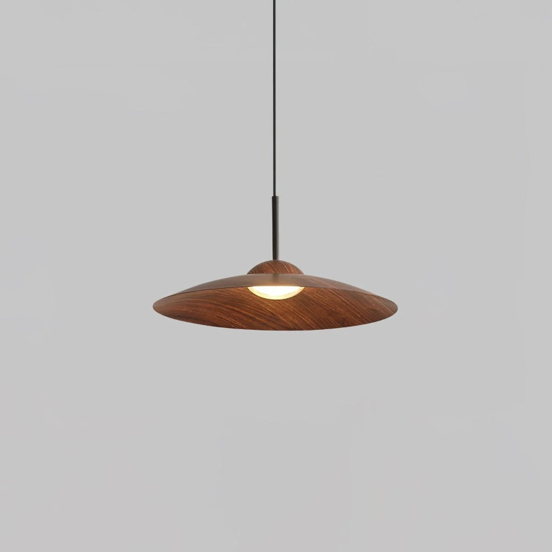 Japandi Houten Hanglamp