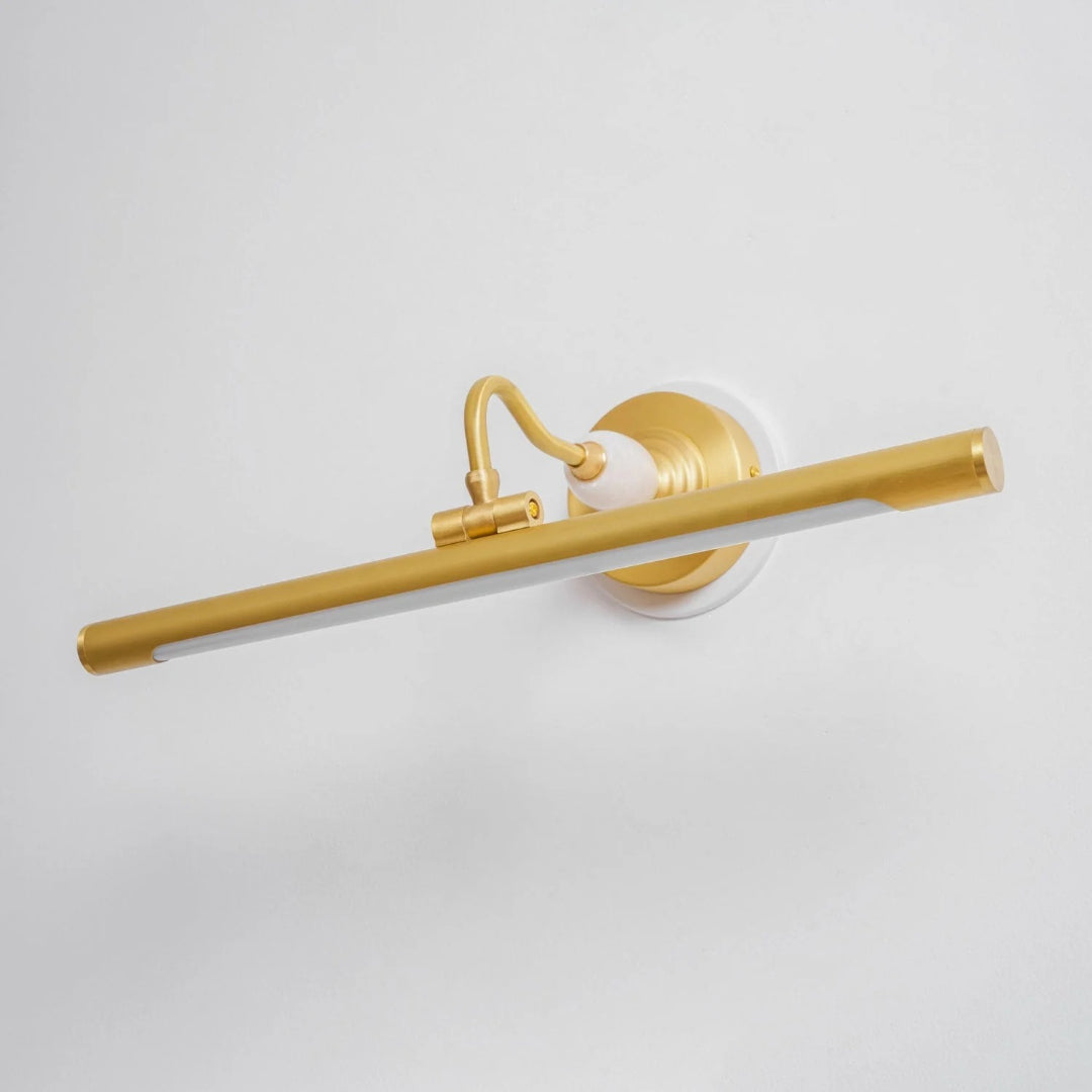 Lineaire Messing Wandlamp