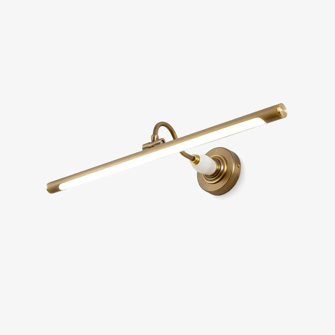 Lineaire Messing Wandlamp