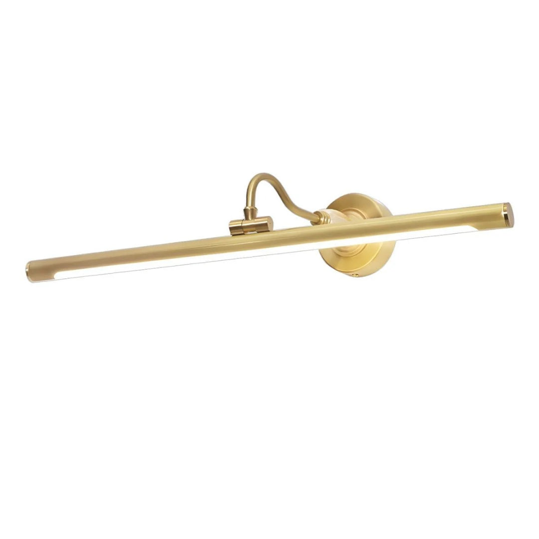 Lineaire Messing Wandlamp