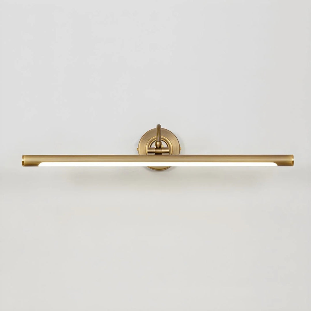 Lineaire Messing Wandlamp