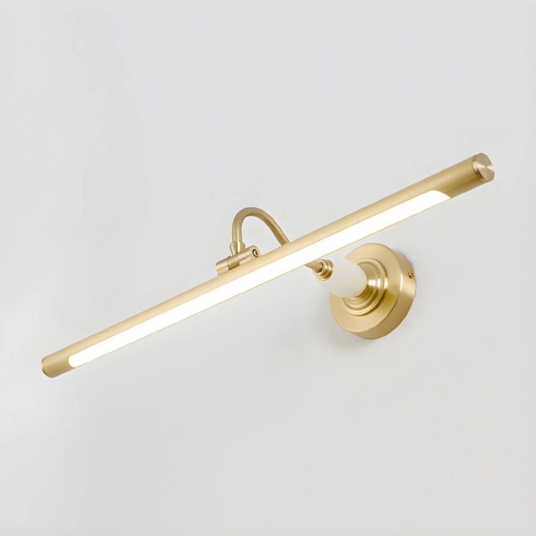 Lineaire Messing Wandlamp