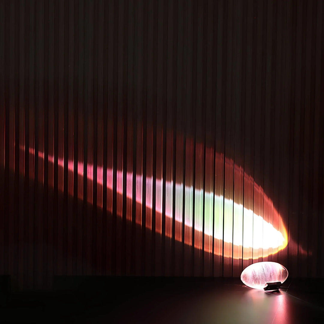 Binnen kristallen LED tafellamp