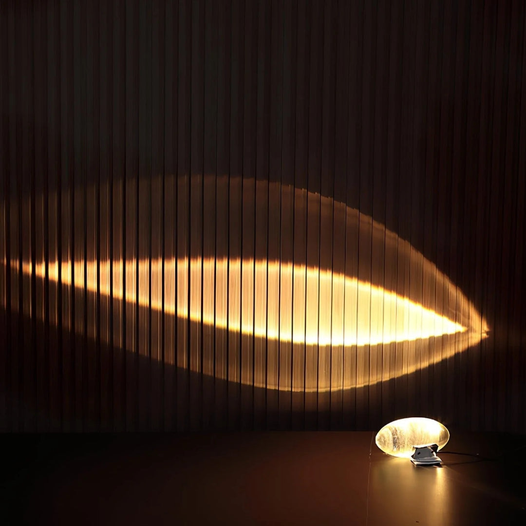 Binnen kristallen LED tafellamp