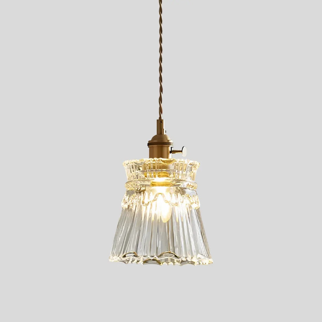 Klassieke Glazen Hanglamp