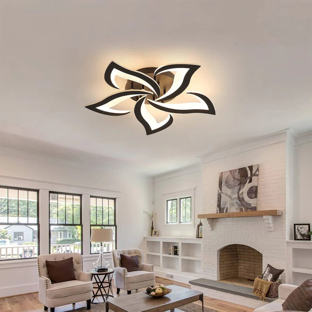 LED bloemen plafondlamp