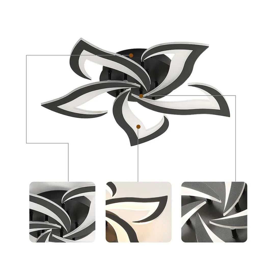 LED bloemen plafondlamp