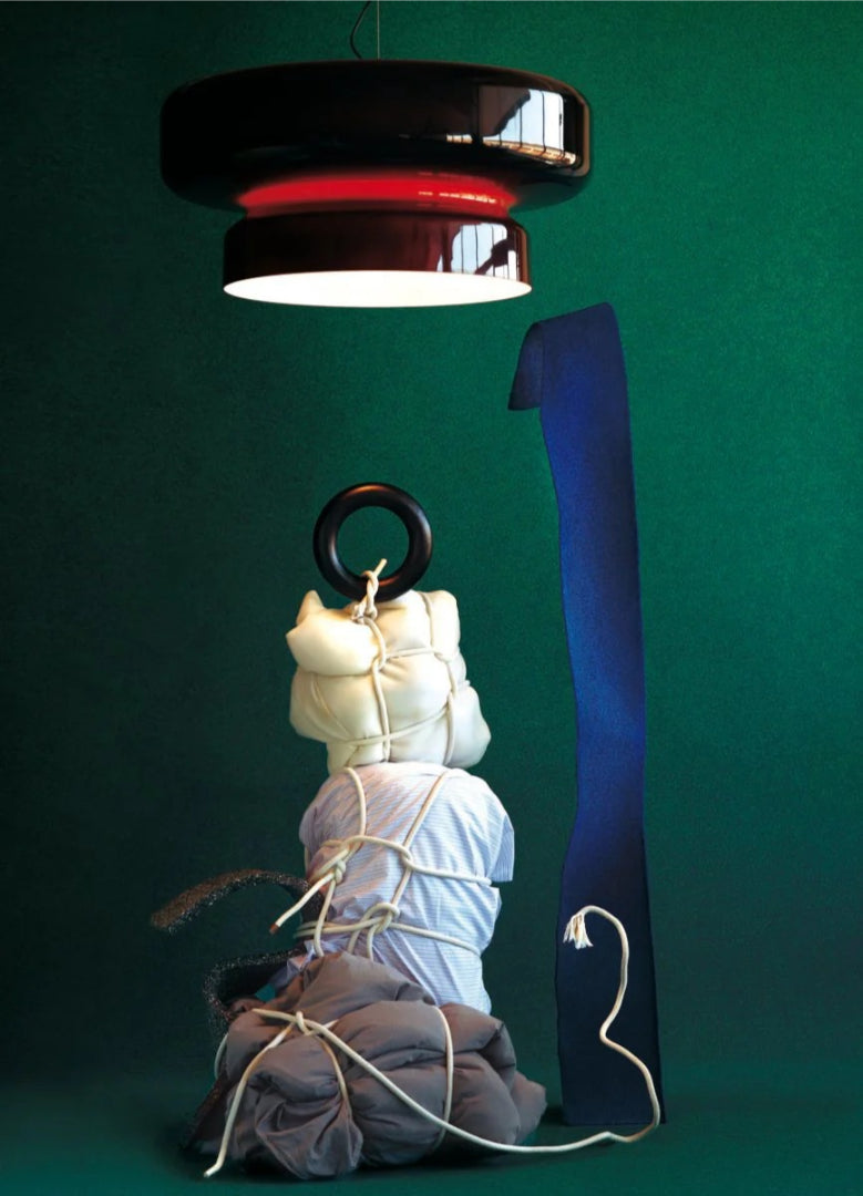 Moderne Amber Glazen Hanglamp