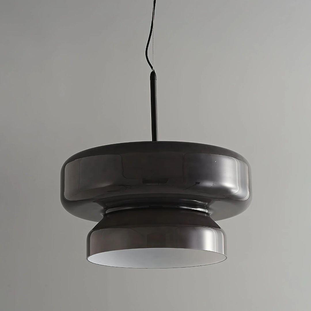 Moderne Amber Glazen Hanglamp