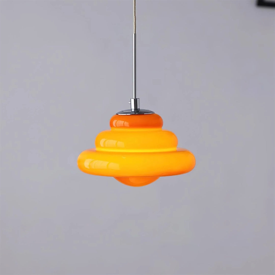 Retro Glazen Hanglamp