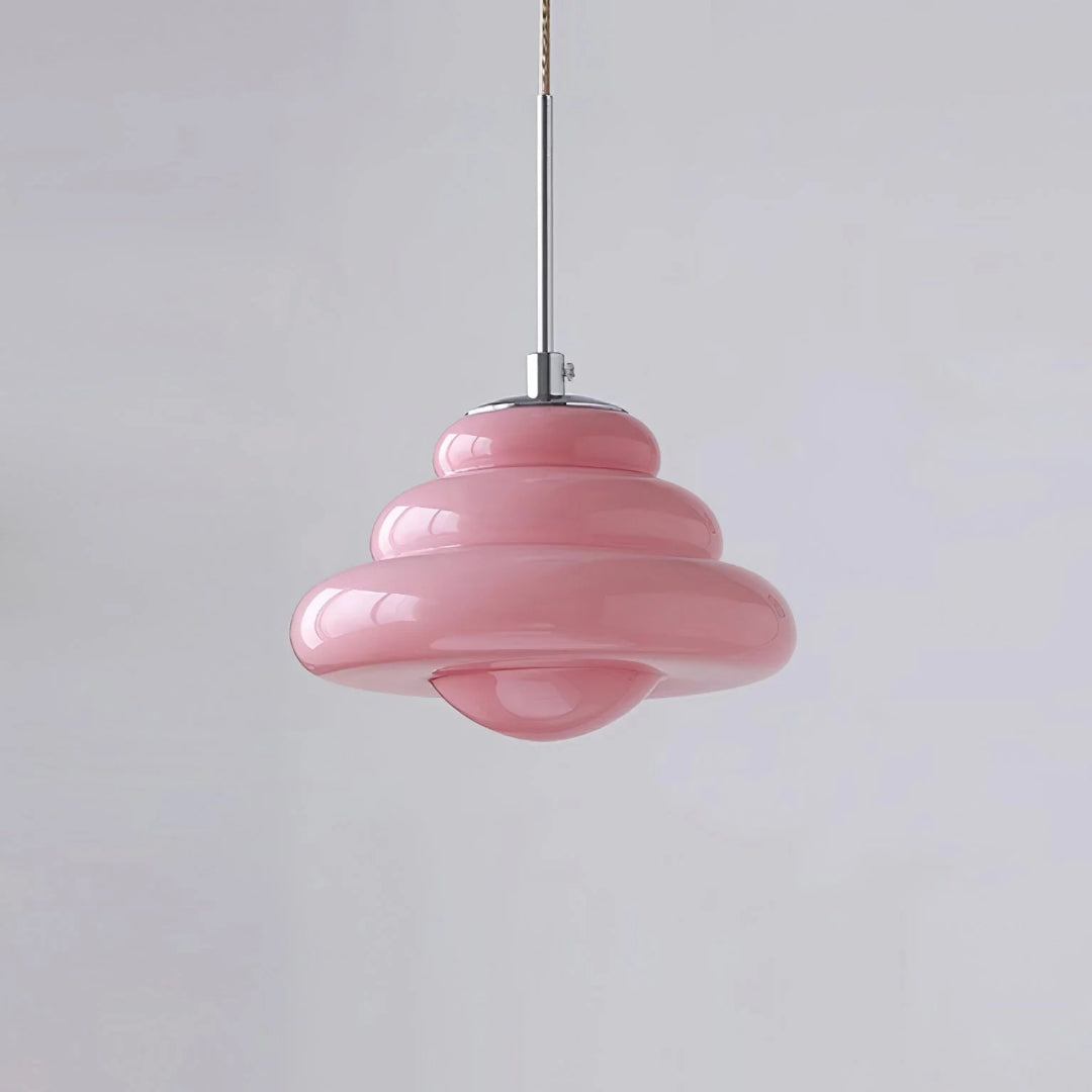 Retro Glazen Hanglamp