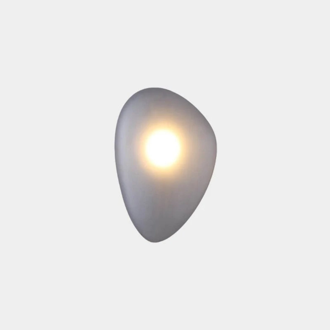 Ovale Glazen Wandlamp