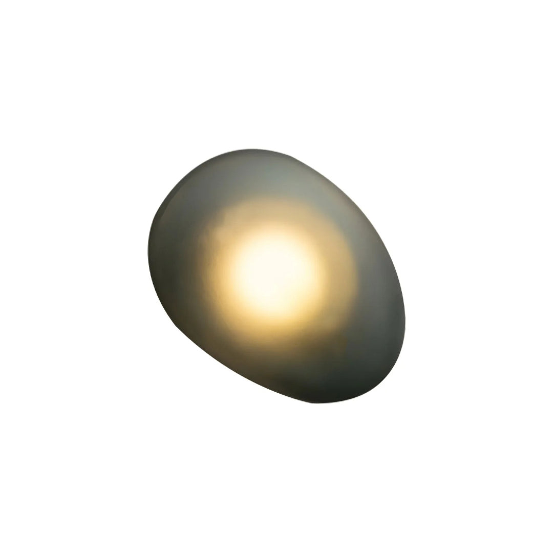 Ovale Glazen Wandlamp